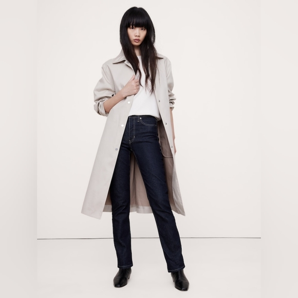 Banana Republic Denim - Banana Republic High-Rise Skinny Jean Dark Wash 29P